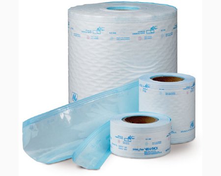 Medical Action Industries View Pack Sterilization Roll EO Gas / Steam 4 Inch X 100 feet Transparent / White Heat Seal Paper / Film - 415S