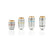 LW Scientific - Objectives Set DIN Plan 4X, 10X, 40X, 100X For Revelation 3 Microscope - R3O-SET7-DP77