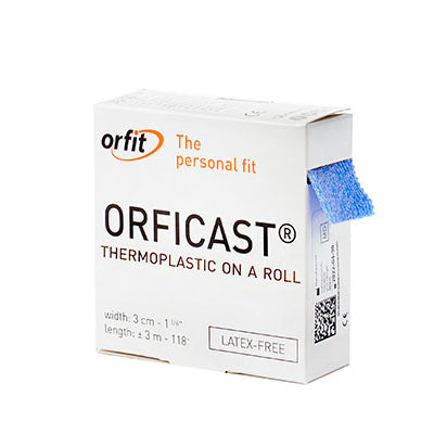 Fabrication Enterprises Tape, Thermoplasic Orficast Blu 1"X9' (12/Bx) D/S - 24-5600-12
