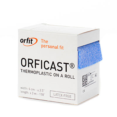 Fabrication Enterprises Tape, Thermoplastic Orficast Blu 2"X9' (6/Bx) - 24-5601-6