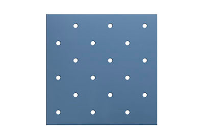 Fabrication Enterprises Material, Splint Orfilight Mini Perf Atomic Blu 18"X24" D/S - 24-5763-1