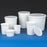 Snap Lid Containers, White