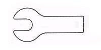 MicroAire Surgical Instruments - General Purpose Blade Sagittal Saw Blade Small Stainless Steel Sterile - ZS-038