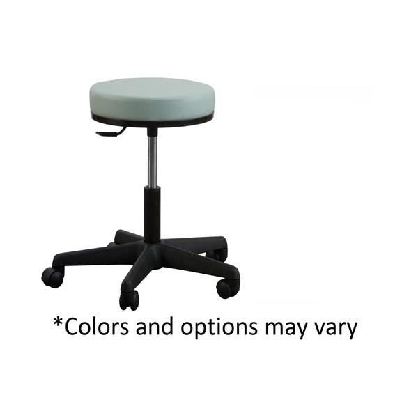Oakworks Stool Exam Premium Clay Casters Backless 5 Leg Ea - 60339-T04