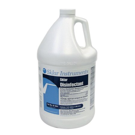 Sklar - Surface Disinfectant Alcohol Based Manual Pour Liquid 1 gal. Jug Alcohol Scent NonSterile - 10-1653