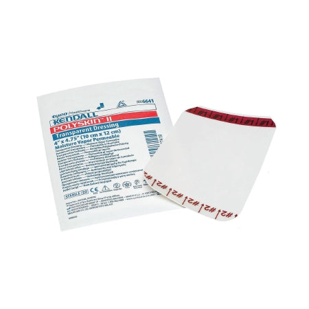 Kendall - Transparent Film Dressing Rectangle 8 X 10 Inch 2 Tab Delivery Without Label Sterile - 6648