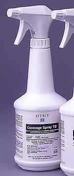 Coverage Spray TB Plus - Surface Disinfectant Cleaner Alcohol Based Pump Spray Liquid 24 oz. Bottle Alcohol Scent NonSterile - 1629B4