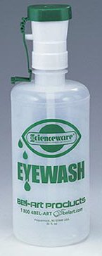 Bel-Art* - Eye Wash Bottle 16oz., Snap-On Cap - 100285