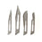 National Keystone Group Blade Surgical Bard-Parker #25 Non-Sterile 150/Bx - 1130080