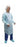 Precept Medical Products Over-the-Head Protective Procedure Gown Large Unisex ASTM F1671 NonSterile Blue - 8572