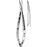 Sklar - Tenotomy Scissors Westcott 4-1/4 Inch Length OR Grade Stainless Steel NonSterile Thumb Handle with Spring Curved Sharp Tip / Sharp Tip - 64-3145