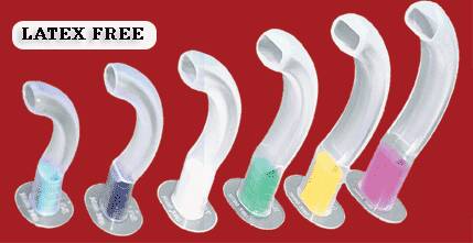 Sun Med Sunsoft Oropharyngeal Airway Guedel 80 mm Length Green - 1-1505-80
