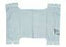Hoyer - Seat and Back Sling 2 Point Without Head Support Chain One Size Fits Most 400 lbs. Weight Capacity - 112-P