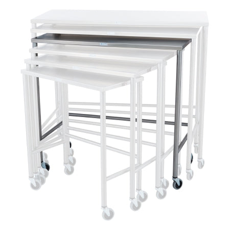 Nested - Instrument Table 40 X 20 X 38 Inch 304 Stainless Steel - 0137824000