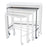 Nested - Instrument Table 40 X 20 X 38 Inch 304 Stainless Steel - 0137824000