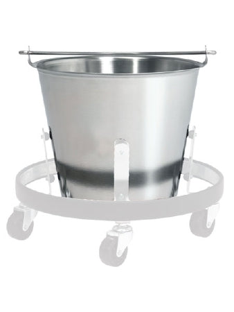 The Brewer Company Kick Bucket 13 Qt Metal - 48712