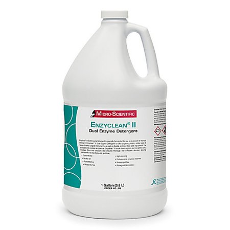 Enzyclean II - Dual Enzymatic Instrument Detergent Liquid Concentrate 1 gal. Jug Spearmint Scent - B9