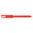 Precision Dynamics Corp. Bracelet Identification Soft Lock Vinyl Red Adult / Pediatric 250/Box - 624-16-PDJ
