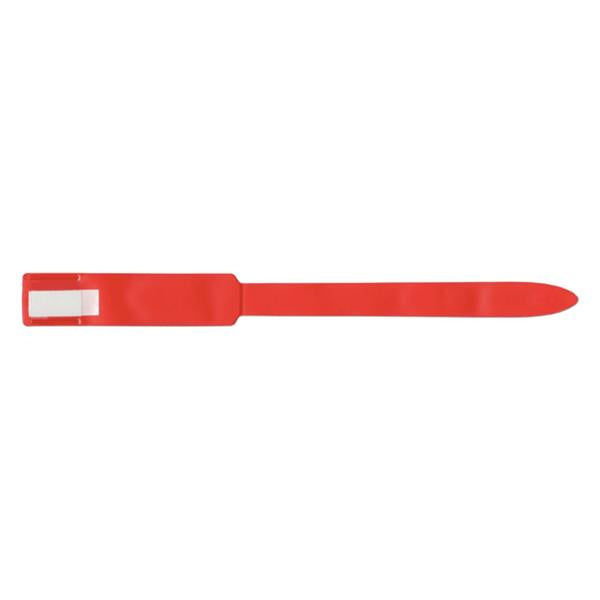 Precision Dynamics Corp. Bracelet Identification Soft Lock Vinyl Red Adult / Pediatric 250/Box - 624-16-PDJ