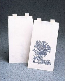 Tidi Products Tidi Bedside Bag 3.13 X 6.5 X 11.38 Inch White Paper - 950252