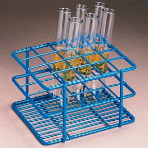 Fisher Scientific Fisherbrand Poxygrid Test Tube Rack 24 Place 15 mm - 16 mm Blue 6 X 4 Rows - 1479211