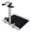 Detecto - Wheelchair Scale Digital Display 1000 lbs. / 474 kg Capacity Black / White Battery Operated - 6550