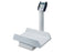 Detecto - Baby Scale Balance Beam Display 130 lbs. Capacity White Battery Operated - 8435
