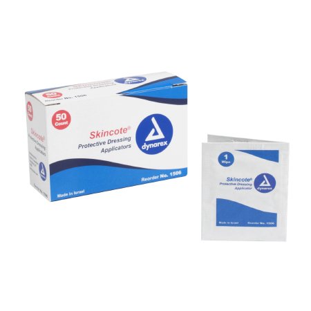 Dynarex Skincote Skin Barrier Wipe Isopropyl Alcohol, 70% Isopropyl Alcohol, 70% Individual Packet - 1506