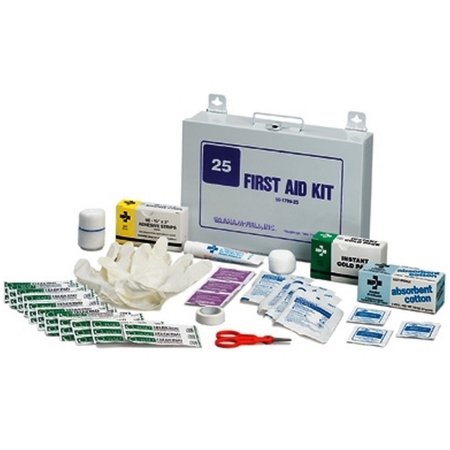 grahamfield - First Aid Kit 25 Person Weatherproof / Steel Case - 1799-25
