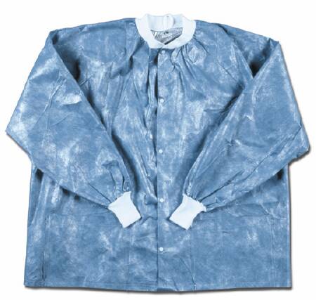 Thermoflect - Warm-Up Jacket Blue Large Hip Length Disposable - 5140-450