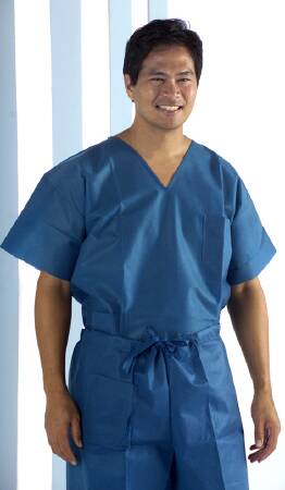 Tech Styles a Division of Encompass - Scrub Pants Large Dark Blue Unisex - SC700L