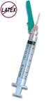 Terumo - Tuberculin Syringe with Needle 1 mL 27 Gauge 1/2 Inch Regular Wall NonSafety - SS-01T2713