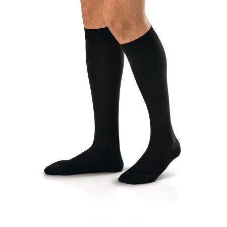 JOBST for Men Classic - Compression Socks Knee High Large Black Closed Toe - 110303