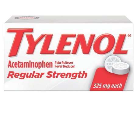 Tylenol - Pain Relief 325 mg Strength Acetaminophen Tablet 100 per Bottle - 50580049660