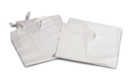 Medline - Bib Tie Closure Disposable Plastic / Polyethylene - NON24267C