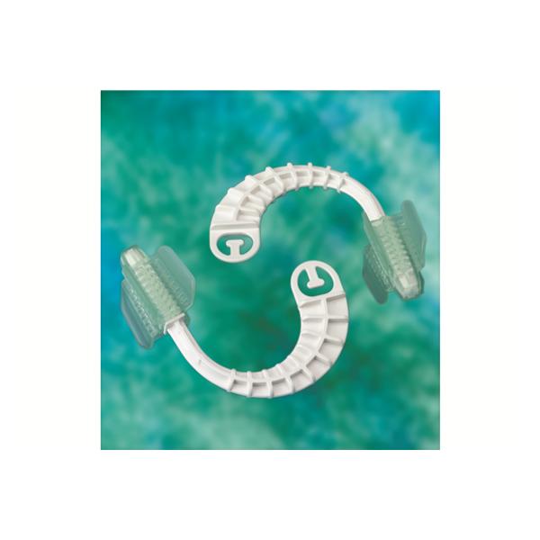 Hudson Respiratory Care Bite Block Molar Guard Compressable Beige/Green 50/Ca - 1140