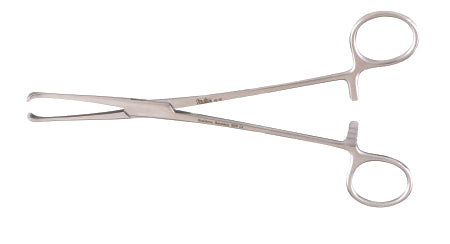 Miltex Miltex Tissue Forceps Allis 7-1/4 Inch OR Grade Stainless Steel (German) NonSterile Ratchet Lock Finger Ring Handle Straight 5 X 6 Teeth - 16-10