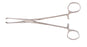 Miltex Miltex Tissue Forceps Allis 7-1/4 Inch OR Grade Stainless Steel (German) NonSterile Ratchet Lock Finger Ring Handle Straight 5 X 6 Teeth - 16-10
