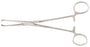 Miltex - Tissue Forceps Allis 6 Inch Length OR Grade German Stainless Steel NonSterile Ratchet Lock Finger Ring Handle Angled 4 X 5 Teeth - 16-20