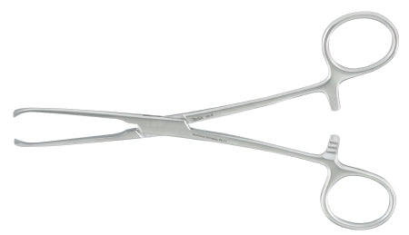 Miltex Miltex Tissue Forceps Allis 6 Inch OR Grade Stainless Steel (German) NonSterile Ratchet Lock Finger Ring Handle Straight 4 X 5 Teeth - 16-6