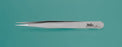 Miltex - Splinter Forceps Swiss-Jeweler 4-3/4 Inch Length Surgical Grade NonMagnetic Stainless Steel NonSterile NonLocking Thumb Handle Straight Narrow Fine Tips - 17-303