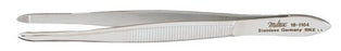 Miltex - Cilia Forceps Ziegler 3-1/2 Inch Length OR Grade German Stainless Steel NonSterile NonLocking Thumb Handle Straight Smooth Tip - 18-1104