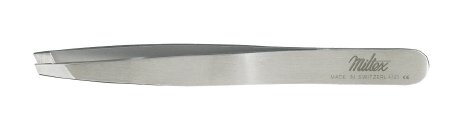 Miltex - Cilia Forceps Swiss 3-3/4 Inch Length OR Grade German Stainless Steel NonSterile NonLocking Thumb Handle Straight Smooth Tip - 18-1107