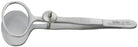 Miltex - Chalazion Forceps Desmarres 3-1/2 Inch Length OR Grade German Stainless Steel NonSterile NonLocking Thumb Handle Straight Serrated Tip - 18-1204