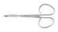 Miltex - Iris Scissors 4 Inch Length OR Grade German Stainless Steel NonSterile Ribbon Style Finger Ring Handle Straight Blade Sharp Tip / Sharp Tip - 18-1415