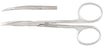Miltex - Tenotomy Scissors Stevens 4-1/2 Inch Length OR Grade German Stainless Steel NonSterile Finger Ring Handle Curved Blade Sharp Tip / Sharp Tip - 18-1474
