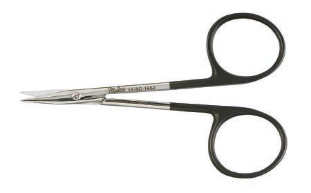Miltex Miltex Operating Scissors Gradle 3-3/4 Inch Length OR Grade Stainless Steel (German) NonSterile Finger Ring Handle Slightly Curved Blade Sharp/Sharp - 18-1652