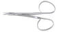 Miltex - Suture Scissors 4 Inch Length OR Grade German Stainless Steel NonSterile Ribbon Style Finger Ring Handle Slightly Curved Blade Sharp Tip / Sharp Tip - 18-1653