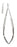 Miltex - Needle Holder 5 Inch Length Curved Jaw Hollow Round Handle - 18-1838