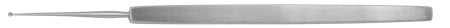 Miltex Miltex Chalazion Curette Meyhoefer 5 Inch Length Single-ended Solid Flat Handle Size 3, 2.5 mm Tip Round Cup Tip - 18-504